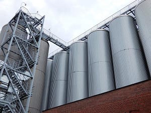 industrial silos
